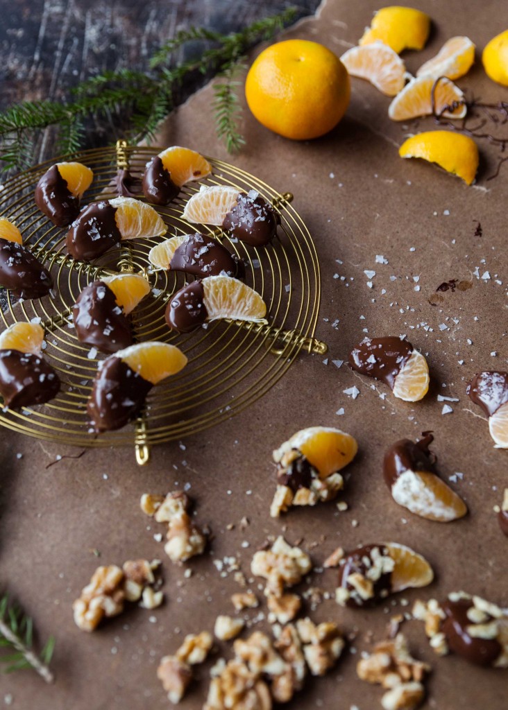 chokladdoppade clementiner