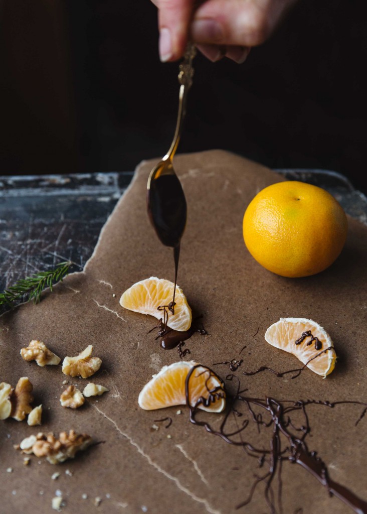 clementiner med choklad