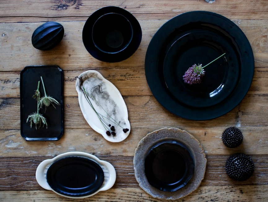 Keramik- blackandwhite