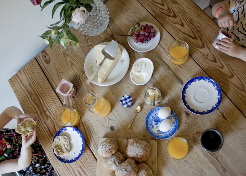 Morgonstunder i maj. 2 breakfast in may2