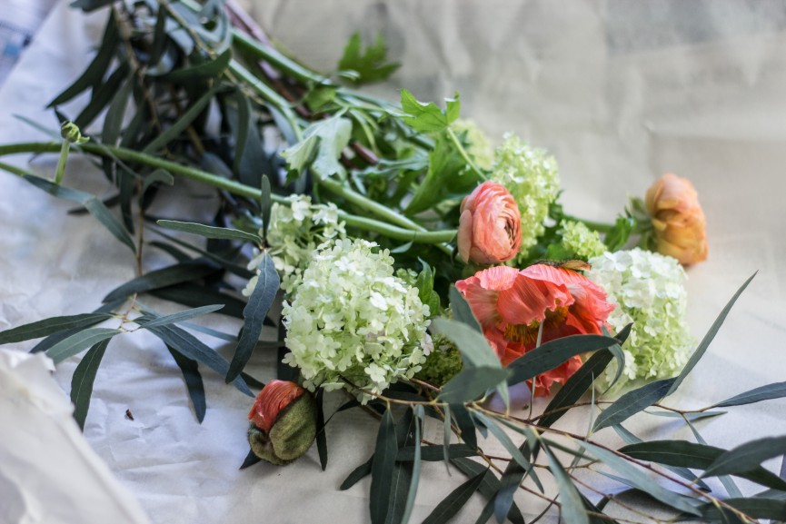 Blommor idag. 1 spring
