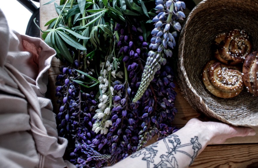 Nanna van Berlekom-blomster lupin