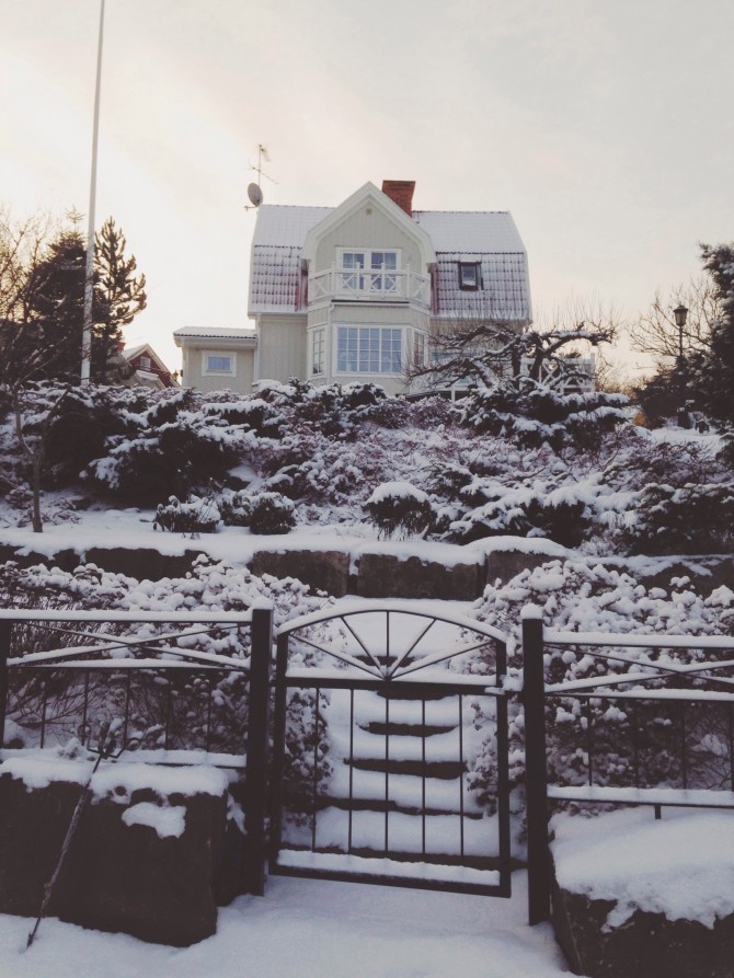 First snow by Babes in Boyland
