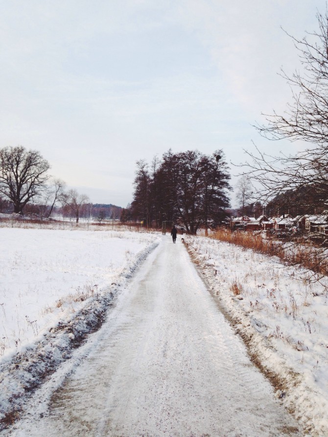 First snow by Babes in Boyland