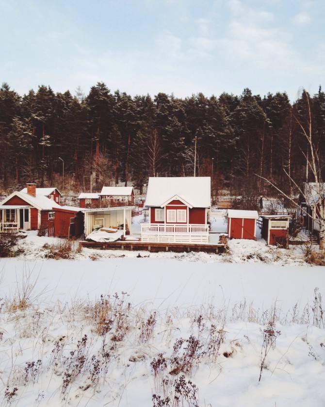 First snow by Babes in Boyland