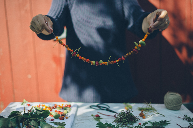 Autumn Garland by Babes in Boyland