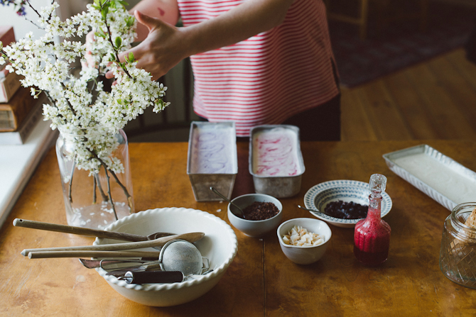 Homemade ice cream by Babes in Boyland