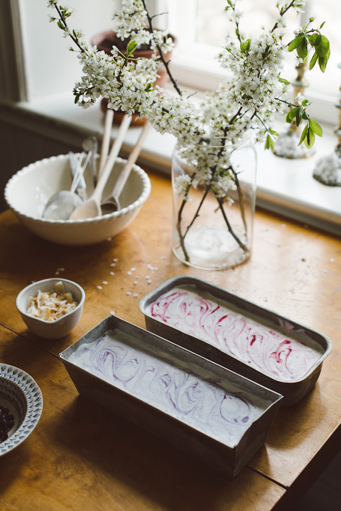 Homemade ice cream by Babes in Boyland