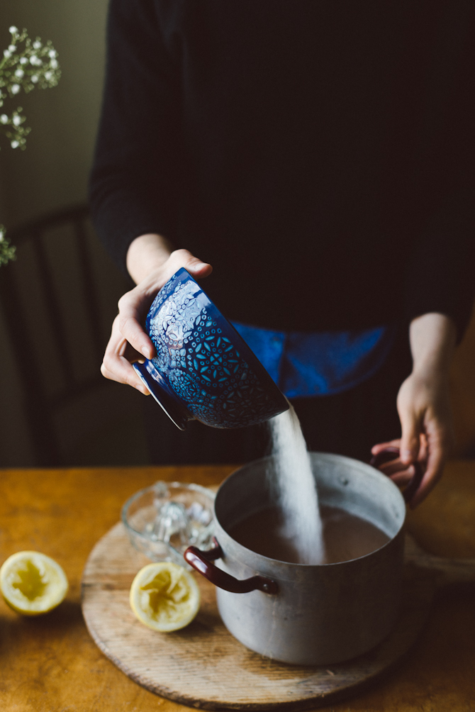 Rhubarb lemonade by Babes in Boyland