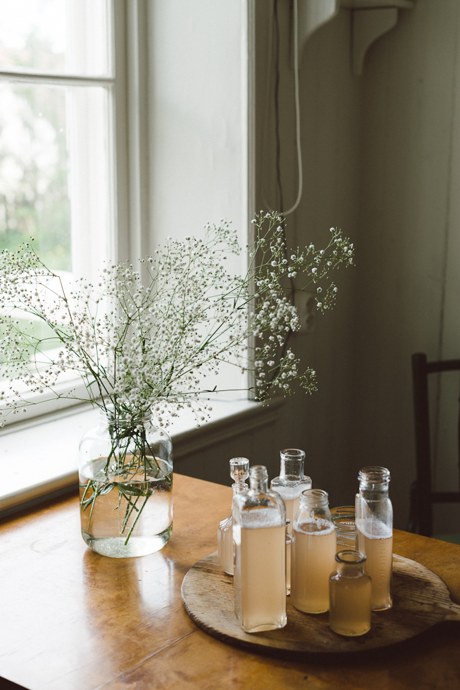 Rhubarb lemonade by Babes in Boyland
