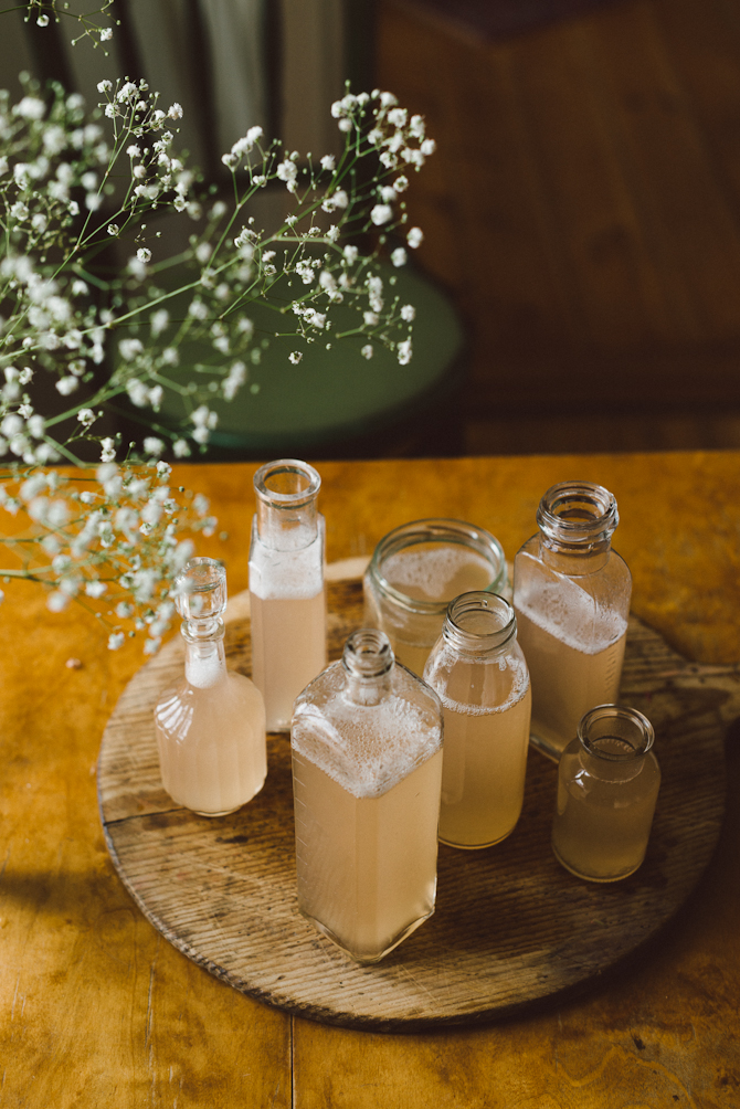 Rhubarb lemonade by Babes in Boyland