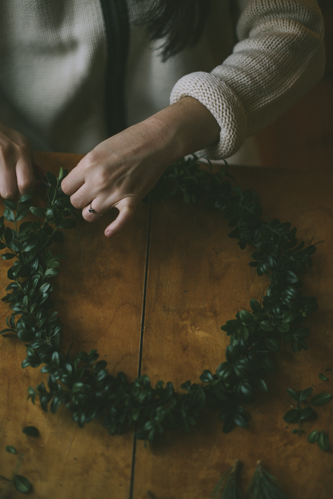 Vinterinspiration 5 Winter Wreaths by Babes in Boyland