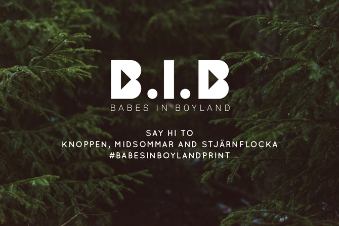 Babes in Boyland print