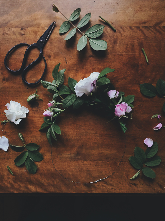 Midsommarkrans 6 Flower wreath by Babes in Boyland