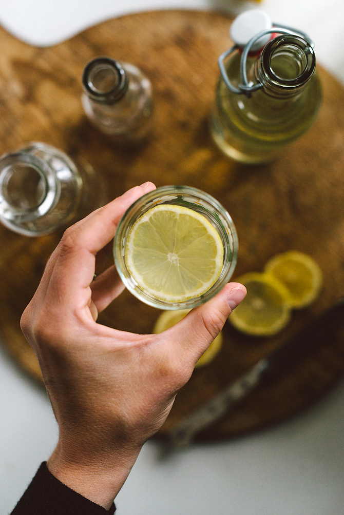 Elderflower lemonade by Babes in Boyland