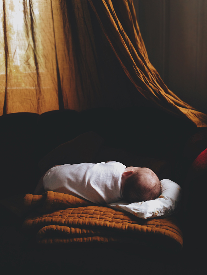 Sleeping baby by Babes in Boyland