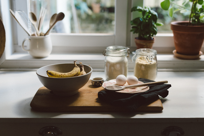 Banankaka och en ny kokbok 1 Banana cake by Babes in Boyland