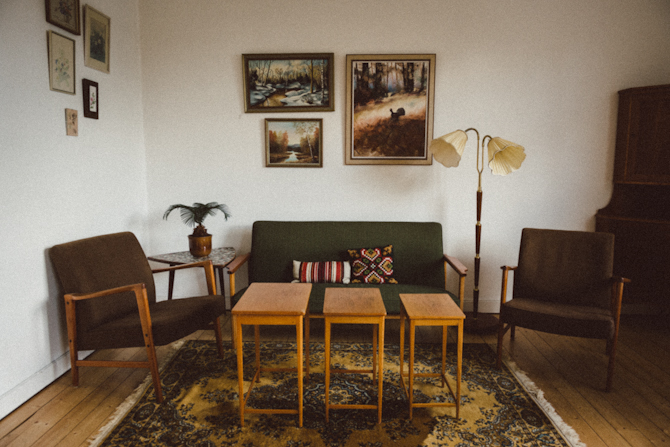 Home visit at Lauren and Tobias