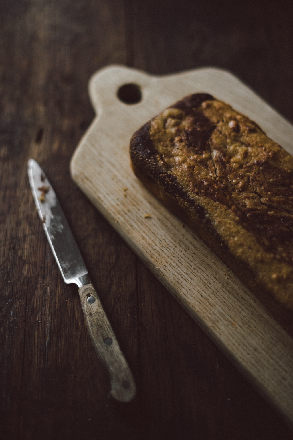 Chocolate banana cake by Babes in Boyland