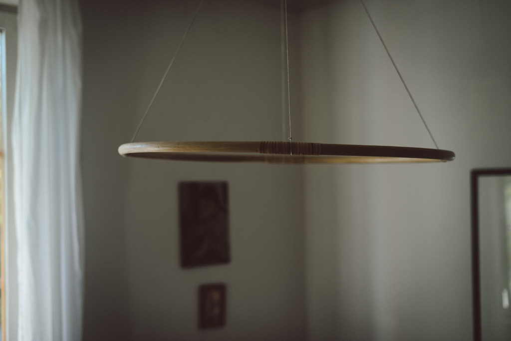 DIY - Ribbon hoop mobile by Babes in Boyland