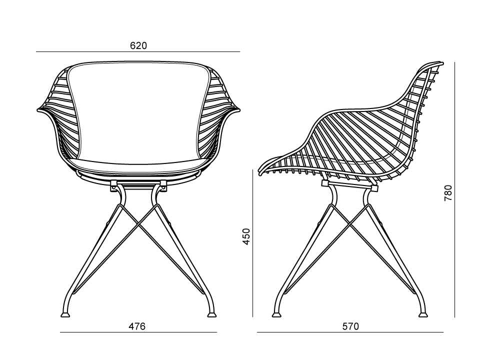 OvergaardDyrman_OD_WireDiningChair_steel_leather_furniture_Denmark_craftsmanship_measurements