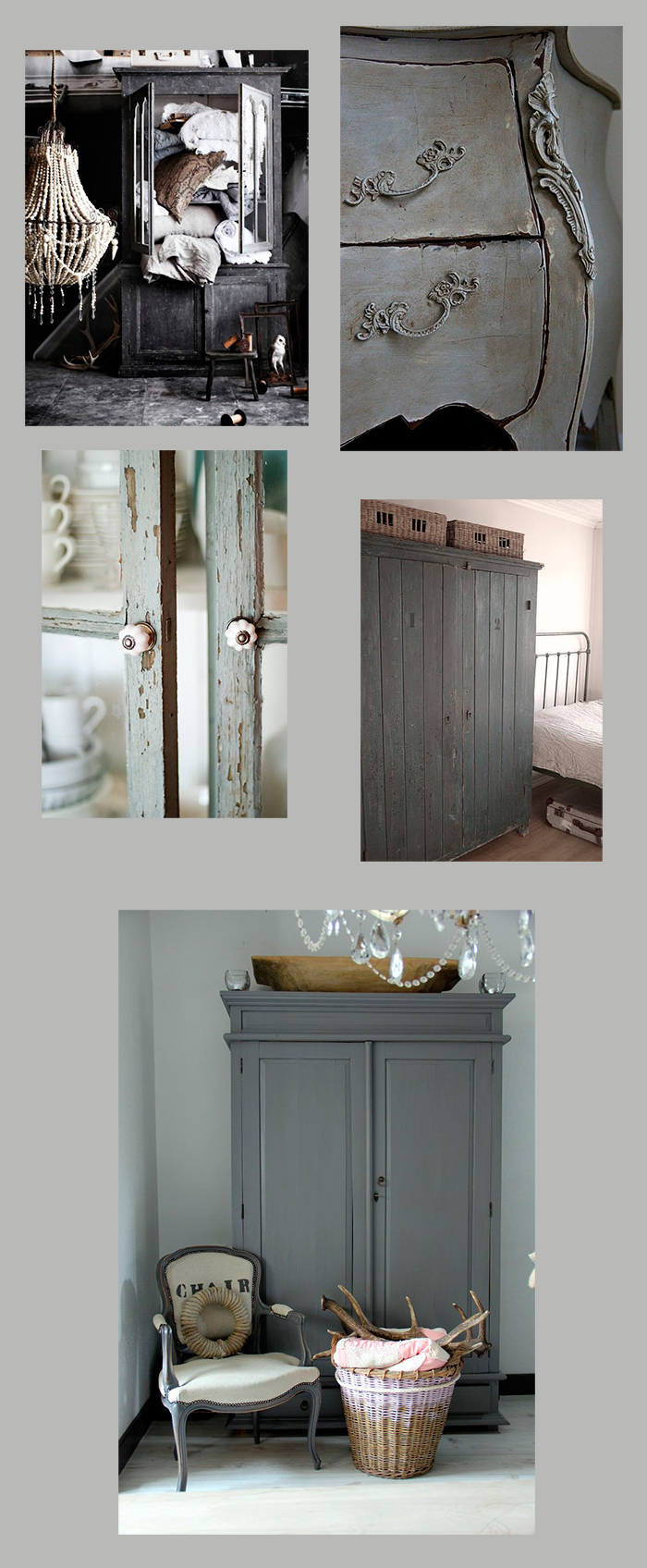 Grey Cabinet