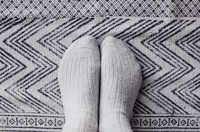 knitted socks © Anna Malmberg