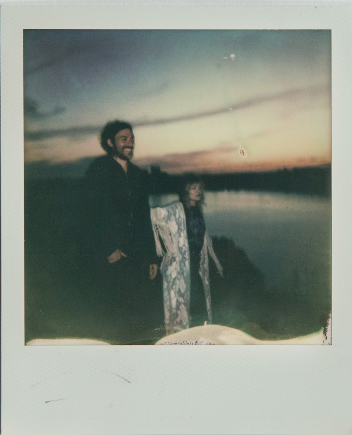 Joncha and Anna  Polaroid © Anna  Malmberg