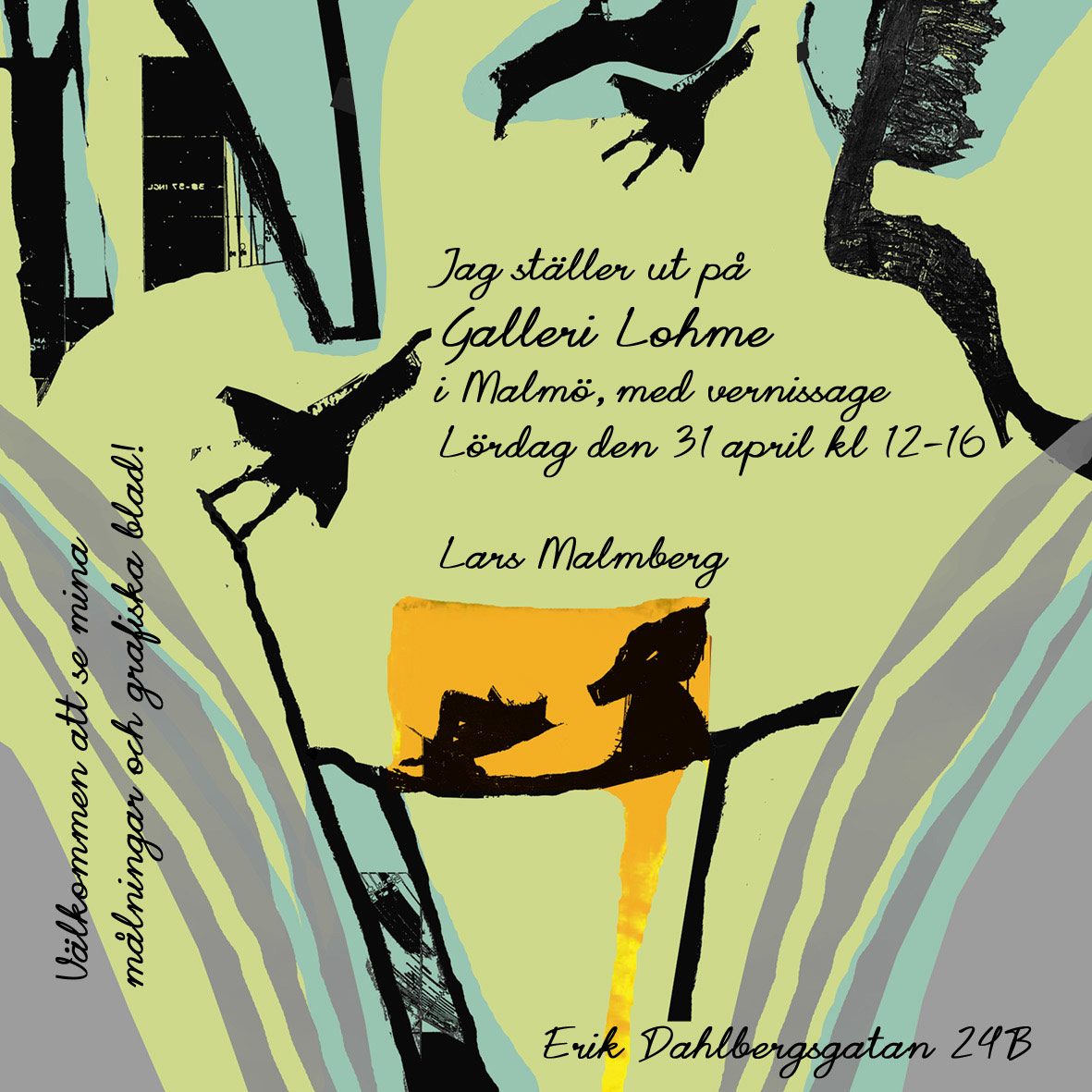 Lars Malmberg konstutställning i Malmö