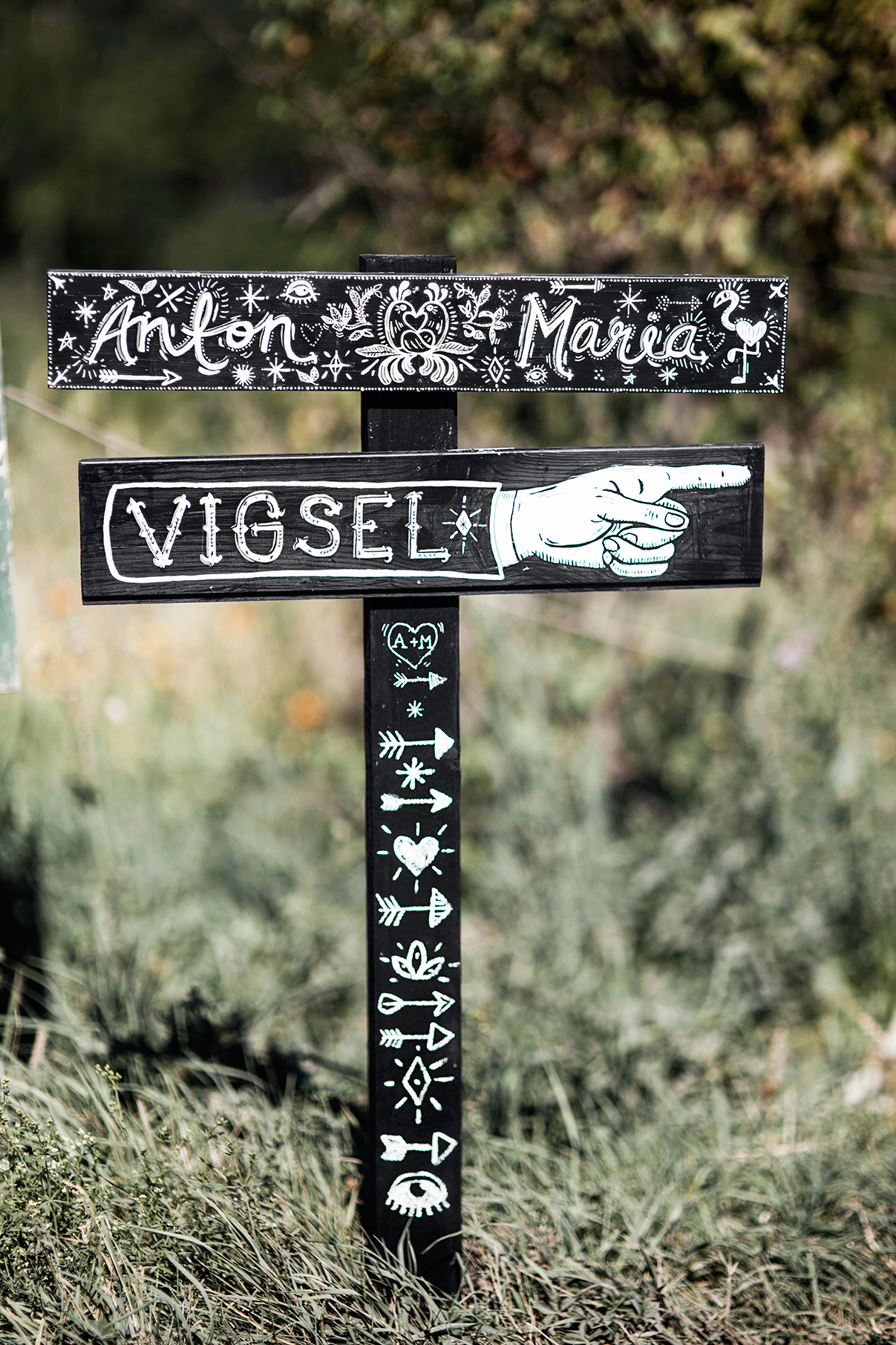 Anton's and Maria's bohemian wedding photo: Anna Malmberg n°01