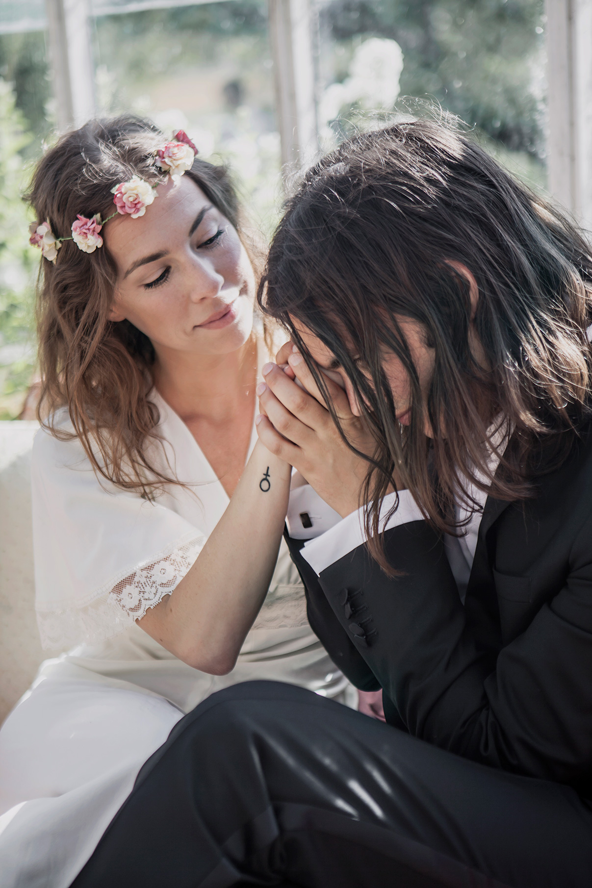 Anton's and Maria's bohemian wedding photo: Anna Malmberg n°38