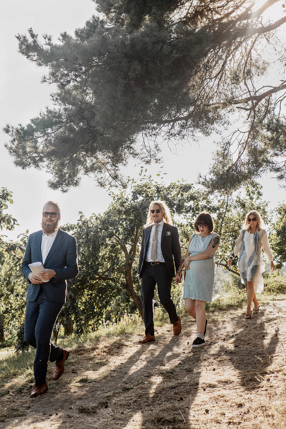 Anton's and Maria's bohemian wedding photo: Anna Malmberg n°64