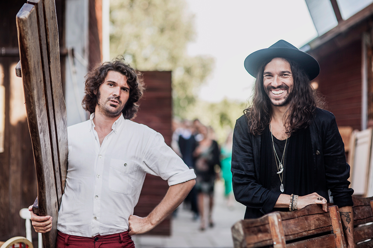 Anton's and Maria's bohemian wedding photo: Anna Malmberg n°00