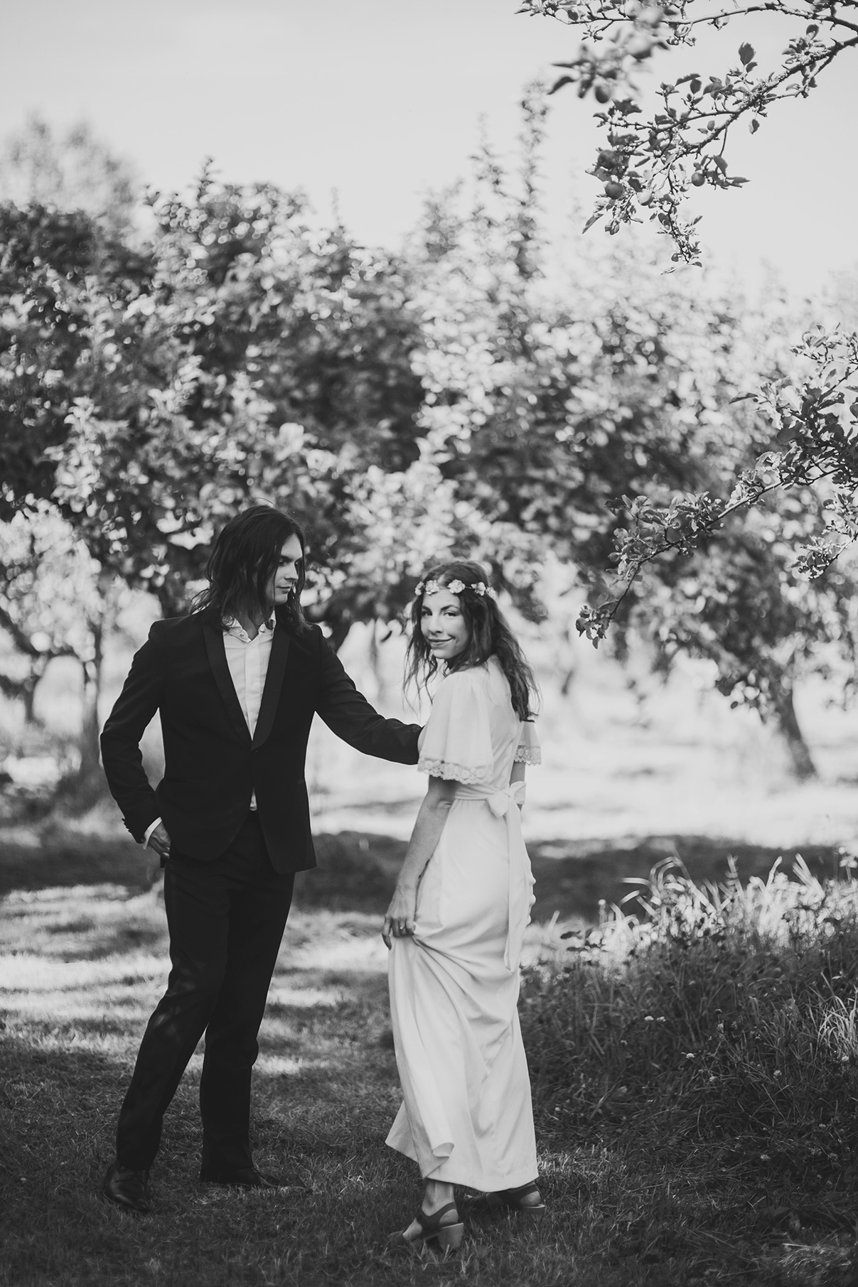 Anton's and Maria's bohemian wedding photo: Anna Malmberg n°101