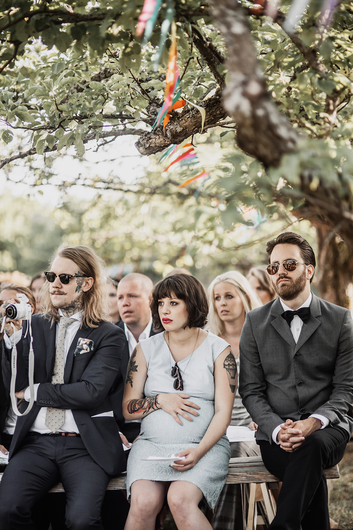Anton's and Maria's bohemian wedding photo: Anna Malmberg n°80