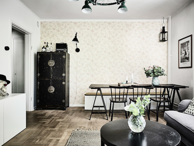 Ett favorithem i Vasastan i Göteborg 2 livingroom
