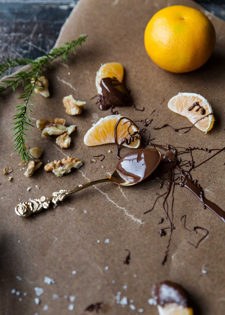 Julgodis: chokladdoppade clementiner med havssalt och valnötter 2 LL-clementin-024_webb