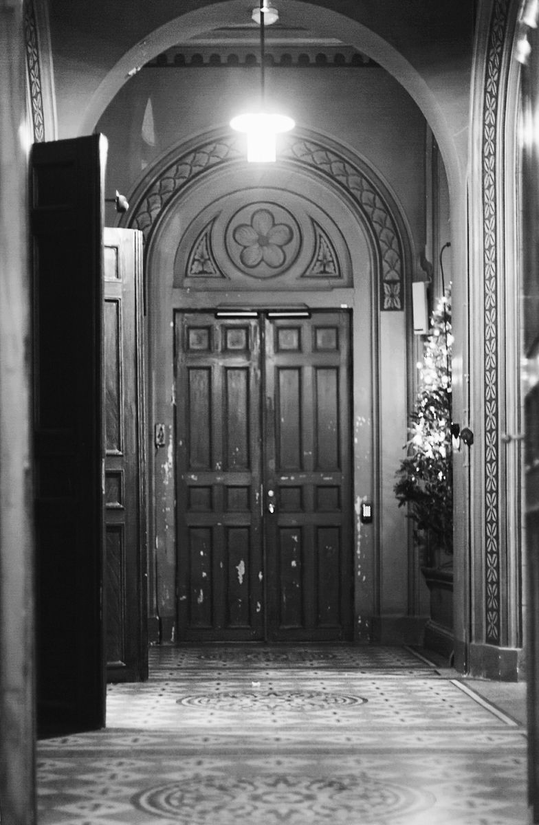 Finast i veckan; en girlang av apelsiner, ett besök på Gamla Riksarkivet och en brietårta med lingon 5 riksarkiv