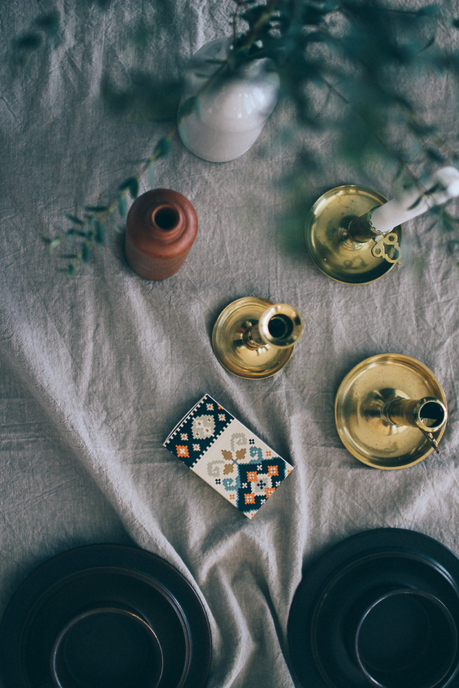 Homestyling Stockholm Vintagefabriken Studio 7 Inredningsinspo i rost, grönt och beige