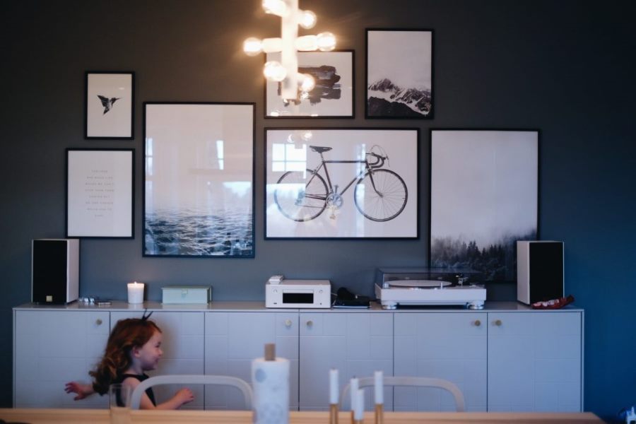 Emma tavelvägg 1 Ocensuerade tankar på årets första dag