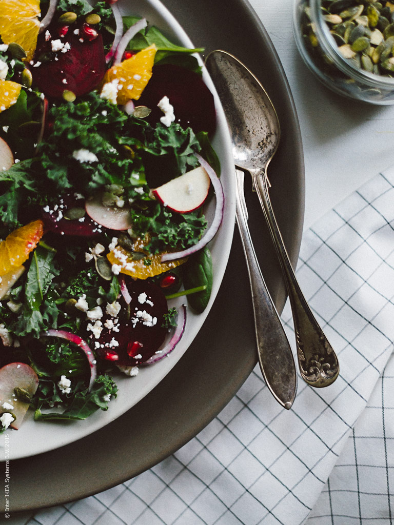Winter salad by Babes in Boyland